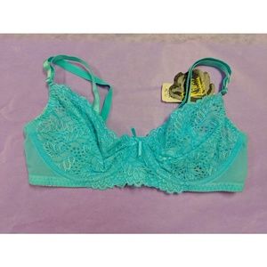 Felina blue lace‎ full coverage Bra
